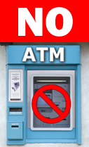 No ATM at conference